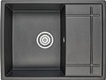 Кухонная мойка Granula GR-6501 кварцевая, оборачиваемая 650*500мм черный кухонная мойка granula gr 6503 кварцевая оборачиваемая 650 500мм черный