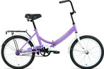 Велосипед Altair CITY 20 2022 рост 14'' фиолетовый/серый (RBK22AL20007)