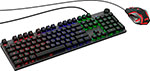 Клавиатура + мышь Oklick GMNG 500GMK клав:серый/черный мышь:черный/серый (1546797) беспроводная компьютерная клавиатура и мышь oklick 210m