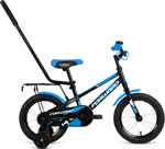 Велосипед Forward METEOR 14 14 1 ск.)черный/синий 1BKW1K1B1008