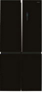Многокамерный холодильник Hyundai CM5084FGBK черное стекло