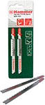Пилка для лобзика Hammer Flex 204-109, JG WD-PL T101BF 2 pcs тв.дрламэпокс., 74 мм, шаг 2.7 BiM