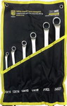 Набор ключей гнуто-накидных BERGER 6 предметов BG1083 в матерчатом чехле, 8-27 мм