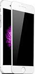 Защитное стекло Eva 3D для Apple iPhone 6/6s - Белое (SZE3D-6W)