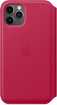 фото Чехол (флип-кейс) apple для iphone 11 pro leather folio - raspberry my1k2zm/a