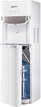 Кулер для воды Aqua Work Y-LWDR71Т, белый, электронный, напольный, три краника, бутыль внутри (27850)