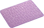 Коврик для ванной Grampus 50х80 см, фиолетовый (GR-3204P) коврик satechi dual side eco leather deskmate розовый фиолетовый st ldmpv