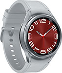 Смарт-часы Samsung Galaxy Watch 6 Classic, 43 мм, 1.3 AMOLED, серебро (SM-R950NZSACI) смарт часы samsung galaxy watch 6 44 мм 1 5 amoled серебро sm r940nzsacis