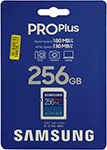 Карта памяти Samsung PRO Plus 256GB (MB-SD256S/EU) флешка samsung bar plus 256gb usb 3 1 серебристый muf 256be3 apc