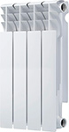 Биметаллический радиатор Oasis Eco 500/80/4 карандаш секционный прикол жираф белый