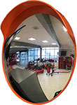Зеркало дорожное Сорокин с козырьком, 800 мм (25.108) зеркало дорожное сферическое 600 мм