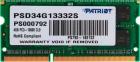 

Оперативная память Patriot Memory SO-DIMM DDR3 4GB 1333MHz Signature Line (PSD34G13332S), Зеленый