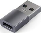 

Адаптер Satechi USB Type-A to Type-C, серый космос (ST-TAUCM)