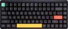 

Беспроводная механическая клавиатура Nuphy QMK, AIR75v2, Basalt Black, RGB Hot Swap Red Switch, Черный