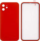 

Защитный комплект Red Line 360° Full Body, для iPhone 12 (чехол+стекло), красный