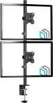 

Кронштейн для двух мониторов Onkron 13-34, настольный D208E, черный