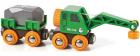 

Транспорт игрушечный Brio Вагон-подъемный кран, 4 элемента, 33698