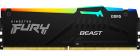 

Оперативная память Kingston DDR5 32GB (2x16GB) 6000MHz FURY Beast RGB (KF560C36BBE2AK2-32), Черный