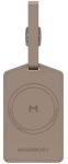 

Багажная бирка с поддержкой Find My Magssory Ultima Geo Luggage Tag, латте