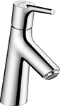 фото Смеситель для раковины hansgrohe talis s 68 мм со сливным гарнитуром 72 010 000