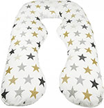 Подушка для беременных  Amarobaby 340х72 (Звезды пэчворк) подушка для беременных amarobaby 170х25 звезды пэчворк