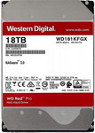 Жесткий диск HDD Western Digital 3.5" 18Tb SATA III Red Pro 7200rpm 512MB WD181KFGX
