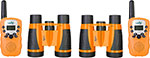 Комплект раций и биноклей Levenhuk LabZZ WTT10 Orange (79671)