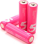 Батарейки алкалиновые Zmi Rainbow Zi5 4 шт. AA5, розовые