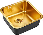 Кухонная мойка Emar EMB-127A PVD Nano Golden кухонная мойка emar emb 112 pvd nano golden