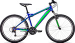 Велосипед Forward FLASH 26 1.0(26 21 ск. рост. 19) синий/ярко-зеленый RBKW1M16G048
