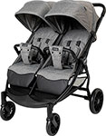 

Коляска прогулочная Everflo Twins E-2020 grey