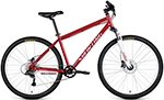 Велосипед Forward SPORTING 275 3.2 HD 275 8 ск. рост. 17 2023 темно-красный/серебрис тый RB3R7813ADRDXSR