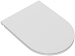 сиденье для подвесного унитаза vidima sirius дюропласт w301301 023 3601 Крышка-сиденье для унитаза Point Виктория, дюропласт, микролифт, белая (PN46061)