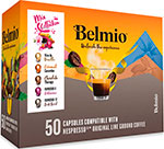 Набор кофе в алюминиевых капсулах Belmio Коллекция ''Ассорти'' 50 капсул кофе в алюминиевых капсулах brizio espresso silver 10 капсул