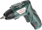 Аккумуляторная отвертка Hammer ACD3.6A с набором бит, 3.6 В, 1.3 Ач, 4 Нм, Li-Ion (102-007)