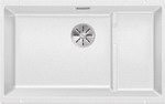 Кухонная мойка Blanco SUBLINE 700-U Level SILGRANIT белый с отв.арм. InFino 523542 кухонная мойка blanco dalago 5 silgranit белый с клапаном автоматом