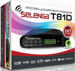 Цифровой телевизионный ресивер Selenga T 81 D от Холодильник