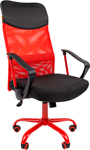 

Кресло Chairman 610 15-21 черный TW красный /CMet 00-07021399
