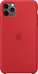 фото Чехол силиконовый apple silicone case для iphone 11 pro max silicone case (product)red mwyv2zm/a