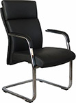 фото Кресло riva chair с1511 нат.кожа черный (а8)