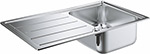

Кухонная мойка Grohe K500 45 -S 86/50 1.0 оборач 31571SD0