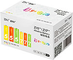 Батарейка Zmi Rainbow Z15/Z17 тип АА/ААА (12 12 шт), цветные батарейка zmi rainbow aa501 тип aa уп 10 шт ные