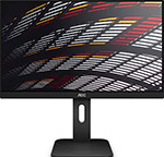 фото Жк монитор aoc 24'' ips 24p1 черный