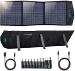 Портативная складная солнечная батарея-панель Choetech 120 Вт solar power (SC008) 5 6 5 футов 1 5 2 м зеленая и синяя 2 в 1 студийная складная фоновая панель