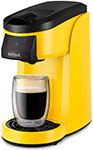 Кофеварка капсульная Kitfort КТ-7121-3, черно-желтый лампа светодиодная led 6вт g9 230в 3000к nll p g9 6 230 3k капсульная прозрачная
