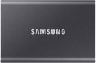 

Внешний SSD Samsung T7, USB 3.2 Type C, 500Gb, серый (MU-PC500T/WW)