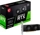 

Видеокарта MSI NVIDIA RTX 3050 LP 6G, Черный