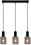 

Люстра подвесная Escada Rain (10189/3S Black), Дымчатый/черный