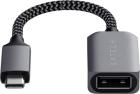 

Кабель-адаптер Satechi USB-C to USB 3.0, серый космос (ST-UCATCM)
