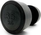 

Гантель Unix Fit, PRO, круглая, обрезиненная, 35 кг / шт. (DBRND35PBK), Черный